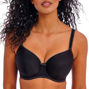Freya - Idol - T-shirtbeha - Zwart - Voorgevormd met Beugel