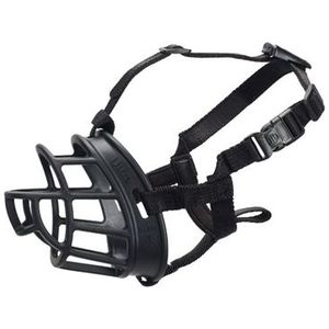 Baskerville Ultra Muzzle, zwart, Größe 2(l: 2.5 in/b: 10.5 in), zwart