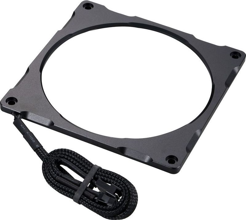 Phanteks - Halos RGB - Led-Frame - Aluminium - Satijn Zwart - Voor 140 mm Ventilator