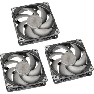 Phanteks T30 PWM - Ventilator - Grijs - Set van 3 - 120 mm
