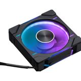 Phanteks PH-F120D30R D-RGB - Ventilatorhuis - Reversed Airflow D-RGB fan - 120mm - PWM - 2.000rpm - 4-pin PMW - Zwart