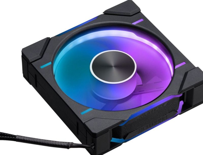 Phanteks PH-F120D30R D-RGB - Ventilatorhuis - Reversed Airflow D-RGB fan - 120mm - PWM - 2.000rpm - 4-pin PMW - Zwart