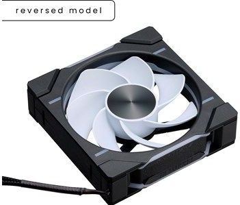 Phanteks - D30 PWM Reverse Airflow - Ventilator - Zwart - 120mm, 3-pak, D-RGB-verlichting