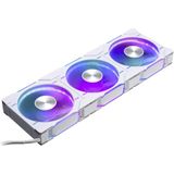 Phanteks - D30 PWM Reverse Airflow - Ventilator - Wit - 120 mm - 3 Stuks