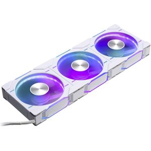 Phanteks - D30 PWM Reverse Airflow - Ventilator - Wit - 120 mm - 3 Stuks