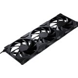 Phanteks - M25 Gen2 PWM-ventilator - 3-pak - 140 mm - Zwart