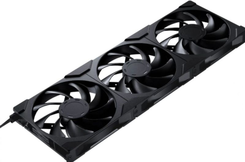 Phanteks - M25 Gen2 PWM-ventilator - 3-pak - 140 mm - Zwart