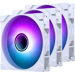 Phanteks - M25 Gen2 - PC Ventilator - Wit - 140 mm, 3 x D-RGB, PWM-regeling