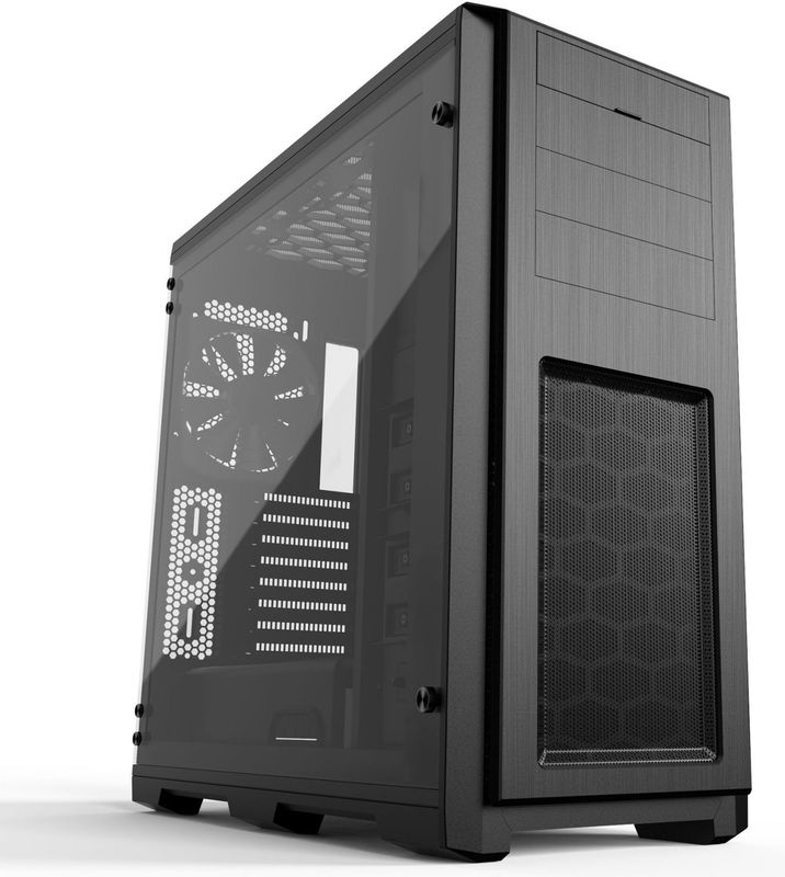 Phanteks (PH-ES614PTG_BK) Enthoo Pro eATX, PG, Chassis, Tempered Glass, Intergrated RGB Lighting, Zwart