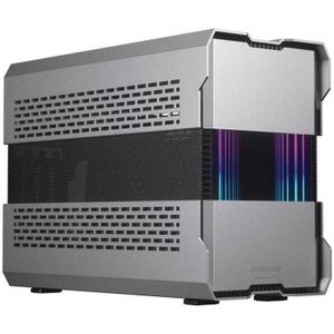 Phanteks - Evolv Shift XT - Mini Tower Behuizing - Zilver - Geschikt voor Air Boost en Liquid Cooling