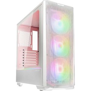 Phanteks - Eclipse G360A - PC-behuizing - Wit - Gehard Glas - ARGB - E-ATX, ATX, mATX, Mini-ITX
