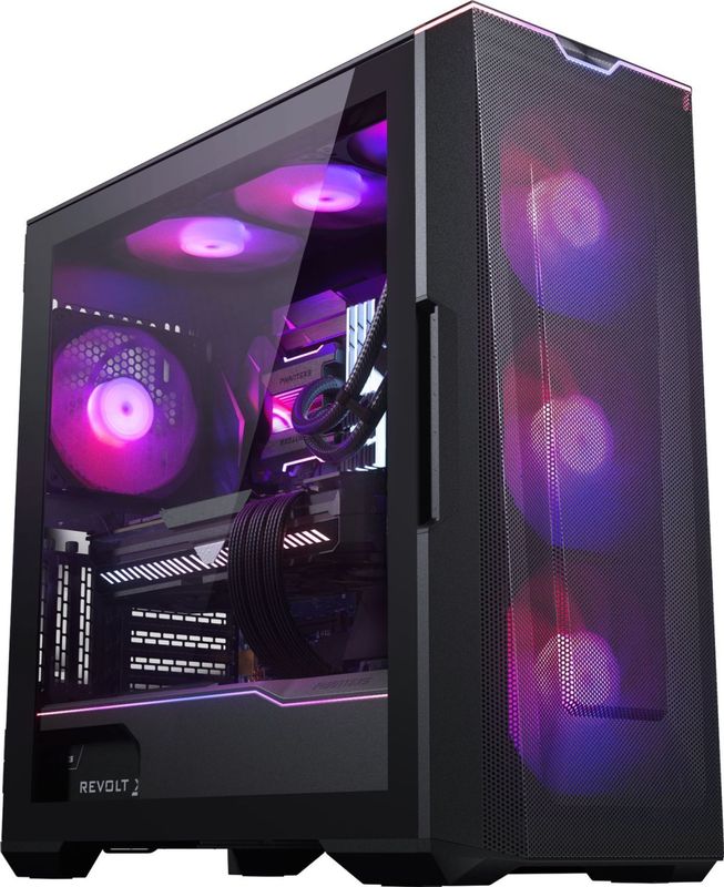 Phanteks Eclipse G500A TG D-RGB Black