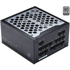 Phanteks - Revolt - Voeding - Zwart - 1200W, Intel ATX 3.0-gecertificeerd, 0 RPM mode