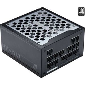Phanteks - Revolt 1000W Voeding - Zwart - Intel ATX 3.0-gecertificeerd