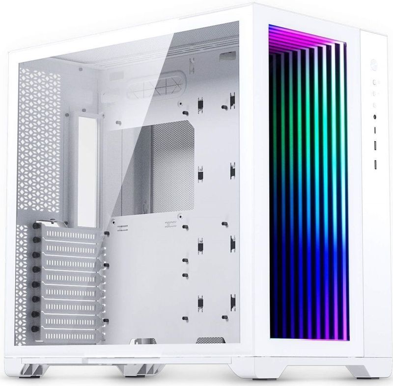 Magniumgear NEO Qube 2 IM, ATX Mid-tower, Digital-RGB Infinity Mirror front panel, Wit