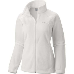 Columbia Benton Springs™ Fleece Met Volledige Rits Wit L Vrouw