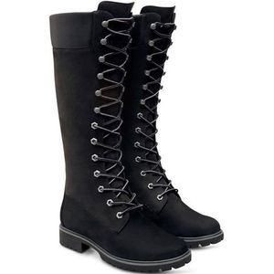 Timberland Leather Dames Boot Prem 14 Inch 08167R Black EU 37.5