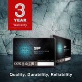 Silicon Power A55 Interne SSD - 2.5 Inch - 128GB - SATA III - 3D NAND