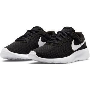 Nike Tanjun Jongens Sneakers - Black/White-White - Maat 32