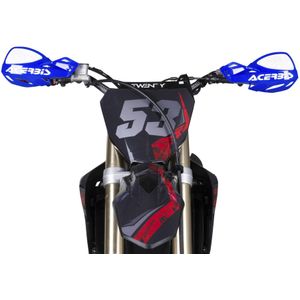 Acerbis - Uniko Vented - Handkappen - Blauw - Polypropyleen, Goed Geventileerd