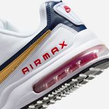 Nike Air Max LTD 3 Premium herenschoen voor heren, Wit Metallic Goud Midnight Navy, 50.5 EU