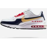Nike Air Max LTD 3 Premium herenschoen voor heren, Wit Metallic Goud Midnight Navy, 50.5 EU