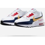 Nike Air Max LTD 3 Premium herenschoen voor heren, Wit Metallic Goud Midnight Navy, 50.5 EU