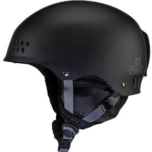 K2 - Heren skihelmen - Phase Pro Black voor Heren - Maat 51-55 cm - Zwart