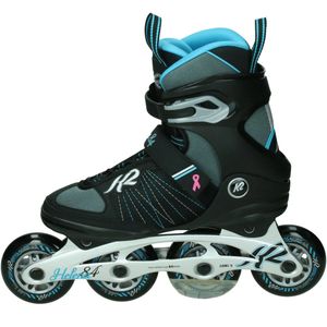 K -2 helena 84 skates in de kleur zwart.