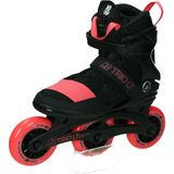 K2 Skates Unisex inline skates TRIO LT 100 Short Cuff, zwart - koraal, 30F0128.1.1.075
