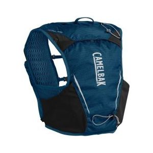 CAMELBAK Ultra Pro Vest Drinktas voor volwassenen, uniseks, marineblauw/zilver, XS