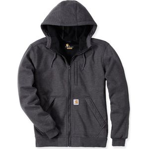 Carhartt 101759 Wind Fighter Hooded Sweatshirt - Relaxed Fit - Carbon Heather