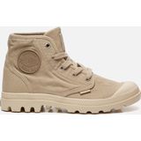 Palladium Pampa hi Veterschoenen beige Canvas Dames