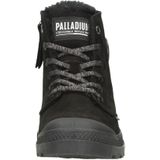 Palladium PAMPA HIGH ZIP WL - Volwassenen VeterlaarzenHalf-hoge schoenen - Kleur: Zwart - Maat: 39