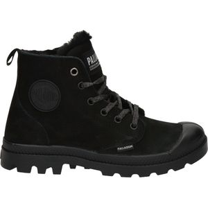 Palladium Pampa Hi Zip dames veterboot - Zwart