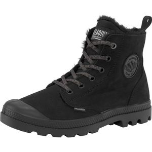 Palladium - Pampa Hi Zip - Veterschoenen - Zwart - Nubuck