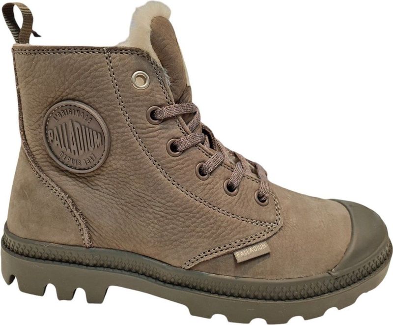 Palladium Pampa Hi Zip WL Cloudburst Coal Wandelschoenen Dames