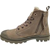 PALLADIUM Dames Pampa Hi Zip WL Winter Enkellaars Warm 95982 Groen