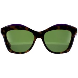 Salvatore Ferragamo zonnebril SF941S 227 Havana Vintage Violet Green