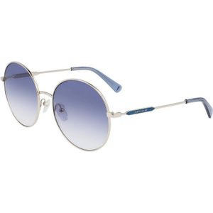Longchamp bril voor dames, Goud Blauw