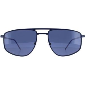 Lacoste L254S 401 mat blauwe zonnebril