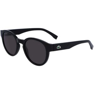 Lacoste, Zwart/Grijs Zonnebril L6000S Zwart, Dames, Maat:51 MM