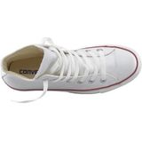 Chuck Taylor All Star Leer Hi CONVERSE. Leer materiaal. Maten 45. Wit kleur