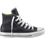 Chuck Taylor All Star Leer Hi CONVERSE. Leer materiaal. Maten 37. Zwart kleur