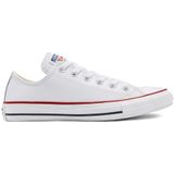 Chuck Taylor All Star Leer Ox CONVERSE. Leer materiaal. Maten 44. Wit kleur