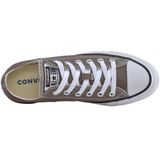 Converse all star low canvas in de kleur grijs.