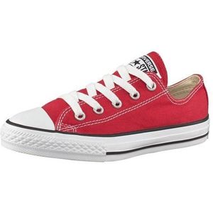 Chuck Taylor All Star Core Canvas Ox CONVERSE. Canvas materiaal. Maten 27. Rood kleur