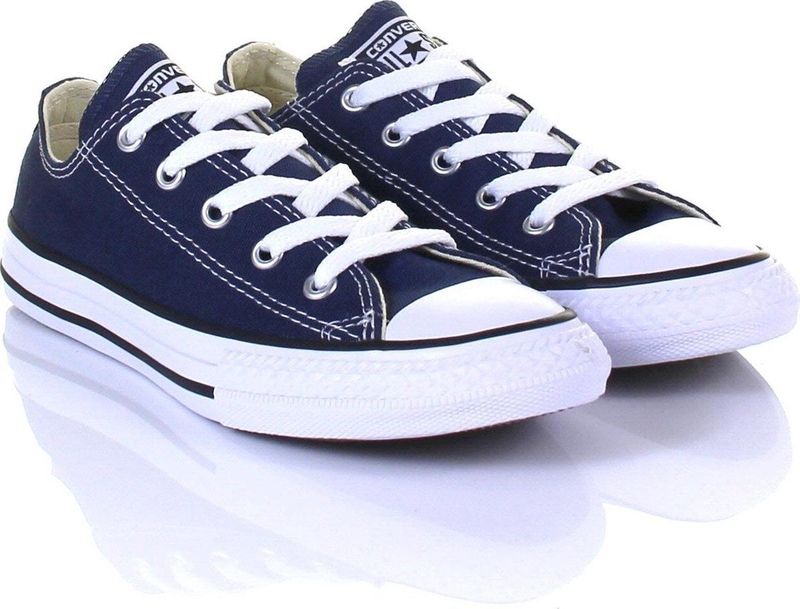 Chuck Taylor All Star Core Canvas Ox CONVERSE. Canvas materiaal. Maten 33. Blauw kleur