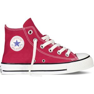 Converse Chuck Taylor A.s Hi Kids Hoge sneakers - Meisjes - Rood - Maat 20