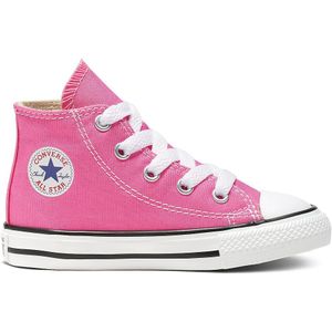 Converse Chuck Taylor All Star Hi Sneakers - Maat 21 - Meisjes - roze/wit